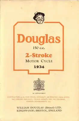 Douglas 150 ccm Prospekt 1934