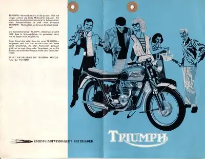 Triumph Programm 1964