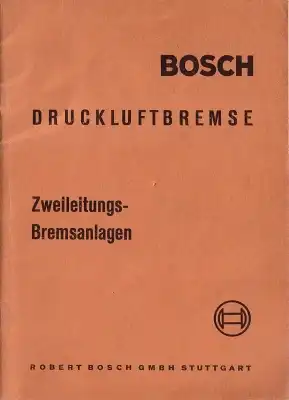 Bosch Zweileitungs-Bremsanlage 7.1958
