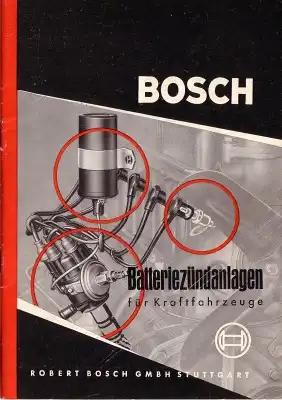 Bosch Batterie-Zündung Broschüre 7.1959