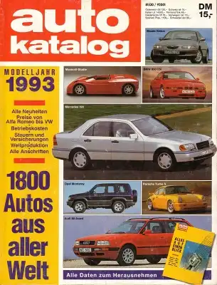 Auto Katalog 1993 Nr.36
