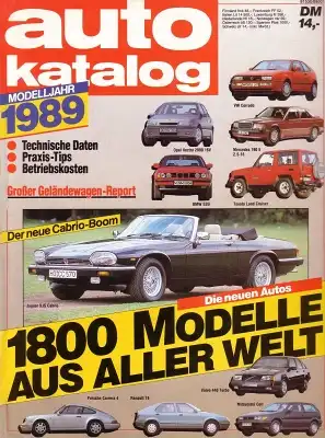 Auto Katalog 1989 Nr.32