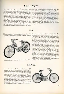 Deutsche Motorräder, -roller und Mopeds 1954