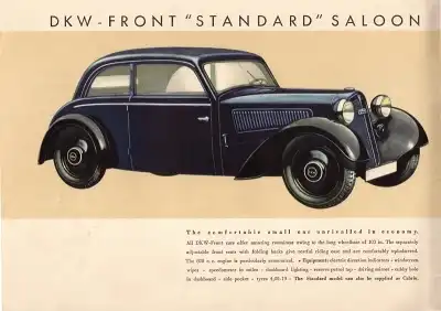 DKW Front Prospekt 1937