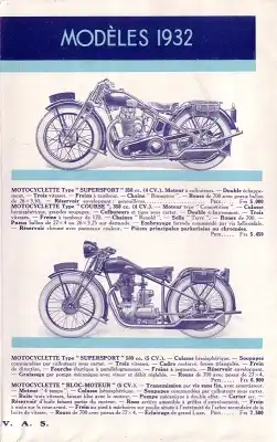 Alcyon Fahrrad und Motorrad Programm 1932