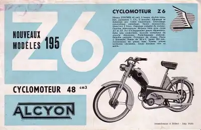 Alcyon Programm 1950er Jahre