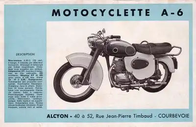 Alcyon Programm 1950er Jahre
