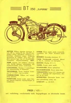 Bayliss Thomas Programm 1933