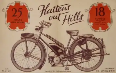 James Autocycle Prospekt 1930er Jahre