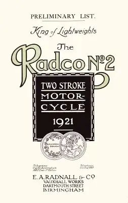 Radco 211 ccm Prospekt 1921