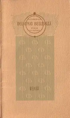 Delaunay Belleville Programm 1911