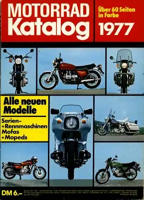 Motorrad Katalog 1977