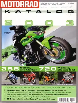 Motorrad Katalog 2003