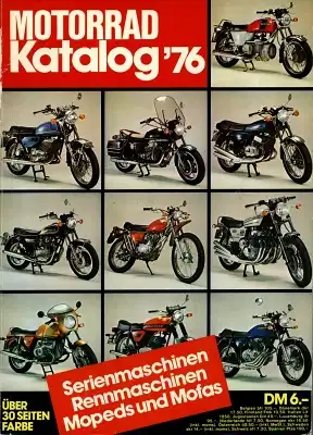 Motorrad Katalog 1976