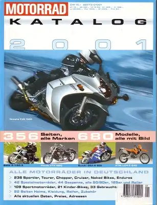 Motorrad Katalog 2001