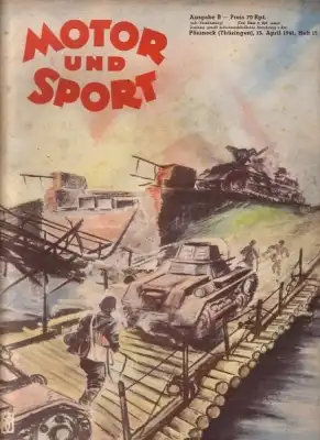 Motor & Sport 1941 div. Hefte