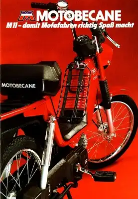 Motobecane Mofa Programm ca. 1980