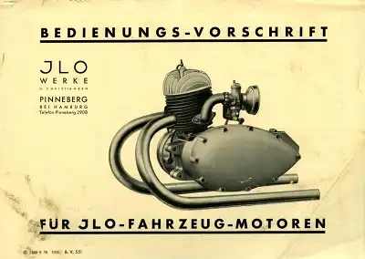 Ilo 1 Zylinder Kurz-Bedienungsanleitung 8.1938