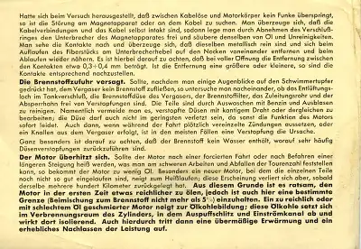 Ilo 1 Zylinder Kurz-Bedienungsanleitung 8.1938