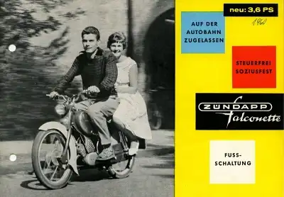 Zündapp Falconette Prospekt 1960