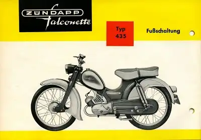 Zündapp Falconette Prospekt 1960