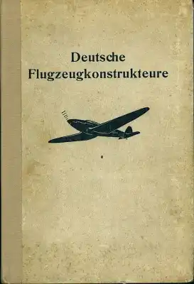Walter Zuerl Deutsche Flugzeugkonstrukteure 1938