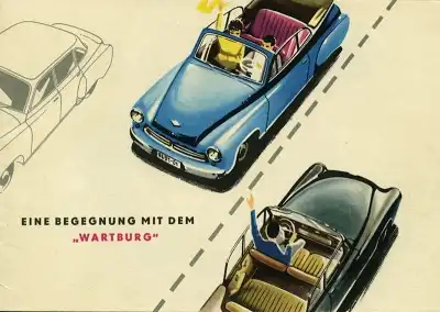 Wartburg 311 Prospekt 1956