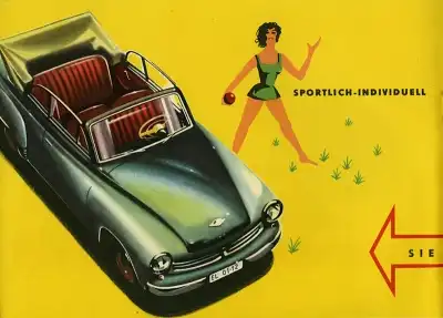 Wartburg 311 Prospekt 1956