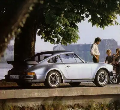 Porsche 911 SC 911 Turbo Prospekt 1980