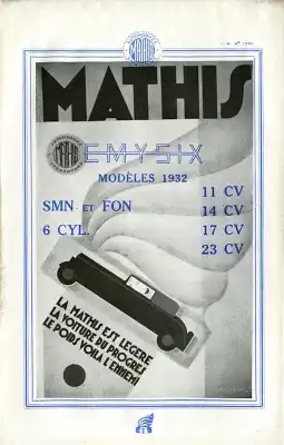 Mathis Programm 1932