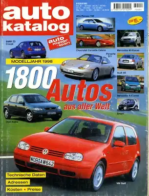 Auto Katalog 1998 Nr.41