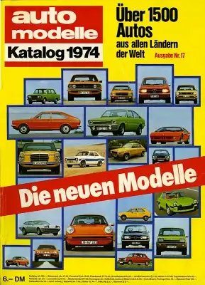 Auto Modelle 1974 Nr. 17