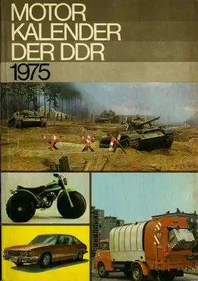 Motor-Kalender der DDR 1975