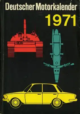Motor-Kalender der DDR 1971