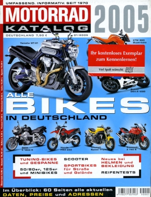Motorrad Katalog Nr 36 2005 