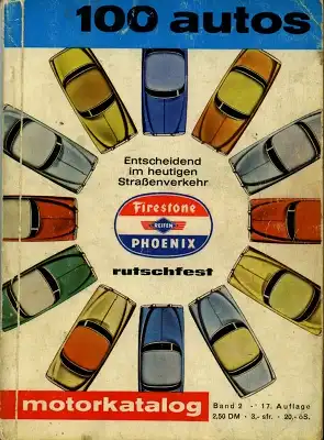 Motorkatalog 100 Autos Band 2 1963