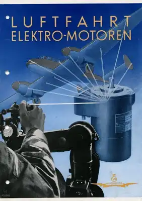 Siemens Luftfahrt Prospekt Konvolut 1930er Jahre
