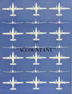 The Accountant Turbo-Prop Airliner Prospekt 1951