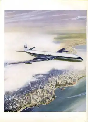 De Havilland Comet 4 Prospekt 1956