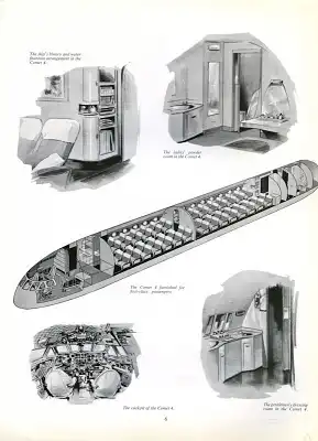 De Havilland Comet 4 Prospekt 1956