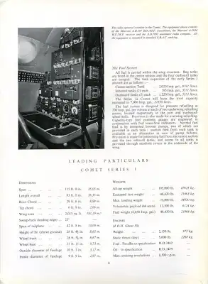 De Havilland Comet Prospekt 1952