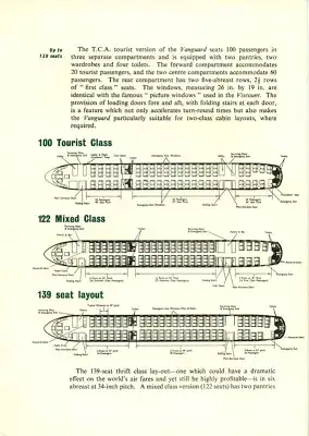 Vickers Vanguard Prospekt 1958