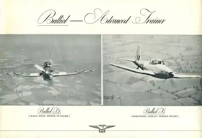 Balliol Aircraft Programm ca. 1948