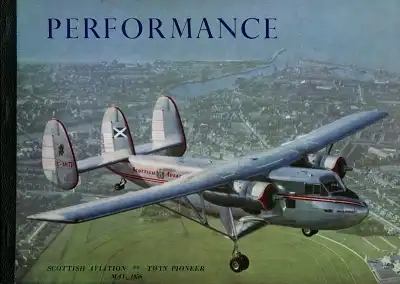 Performance Scottish Aviation Twin Pioneer 1956