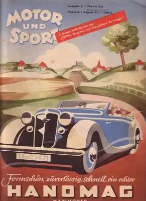 Motor & Sport 1937 div. Hefte