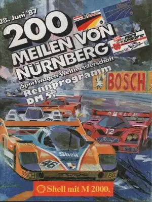 Programm Norisring 28.6.1987