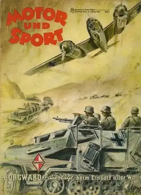 Motor & Sport 1942 Heft 2 3 6 7