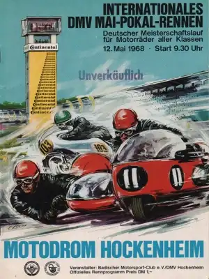 Programm Hockenheimring 12.5.1968