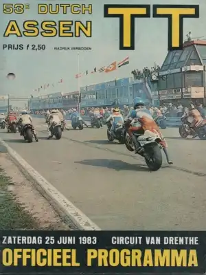 Programm Assen / NL 25.6.1983
