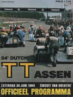 Programm Assen / NL 30.6.1984